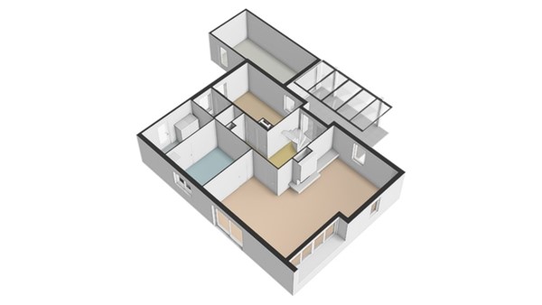 Floorplan - Oldambt 24, 8302 JG Emmeloord